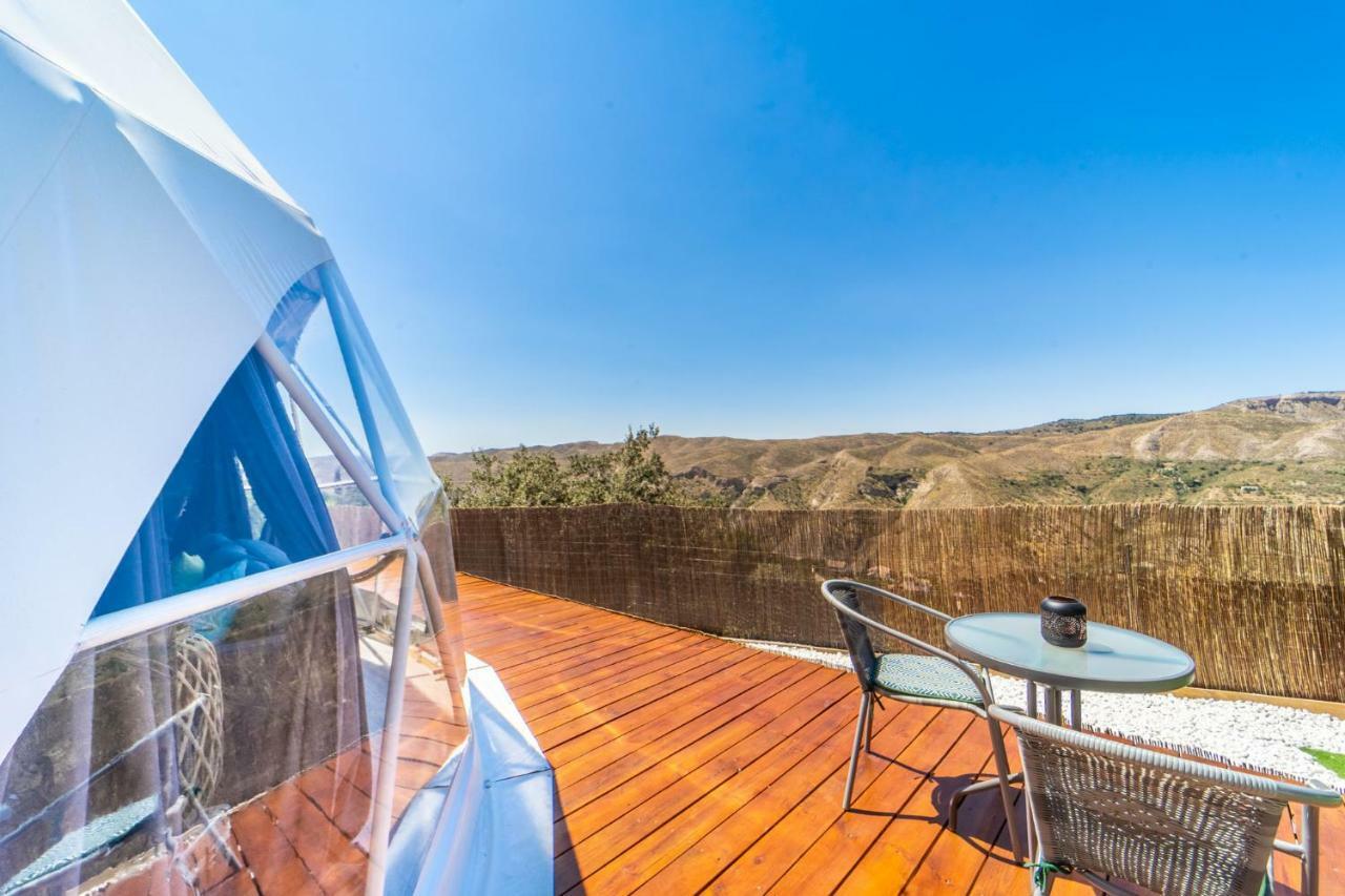 Ferienwohnung Luxury Dome Retreat Dudar Exterior foto